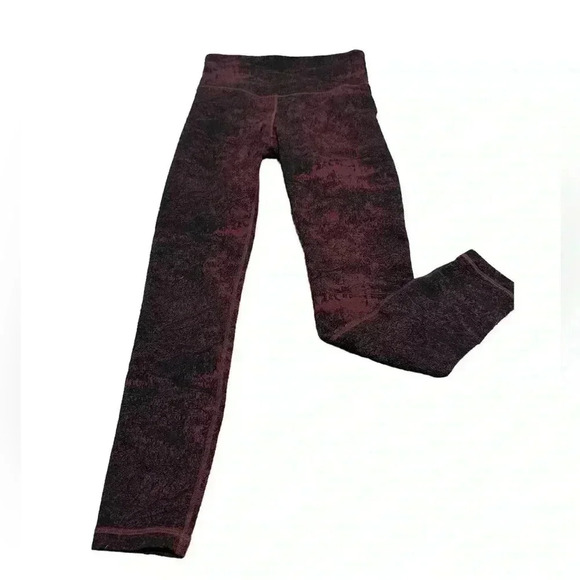 Athleta red and black Elation Glades leggings - Picture 2 of 3